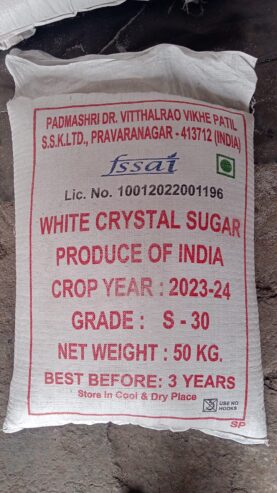 Supplier and importer of Indian and Brazilian sugar